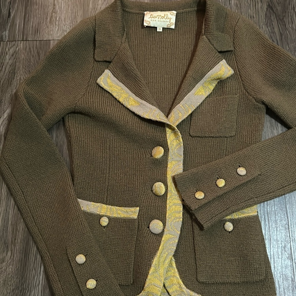 Anthropologie Lia Molly sweater jacket